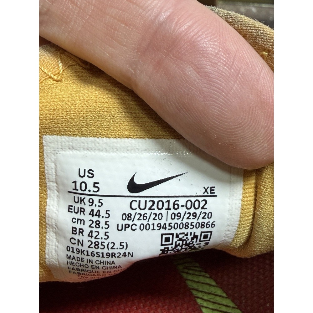 Nike Pegasus Trail 2 GTX Waterproof Mens Size 10.5 Running Shoes Gray Sneakers - Picture 9 of 9
